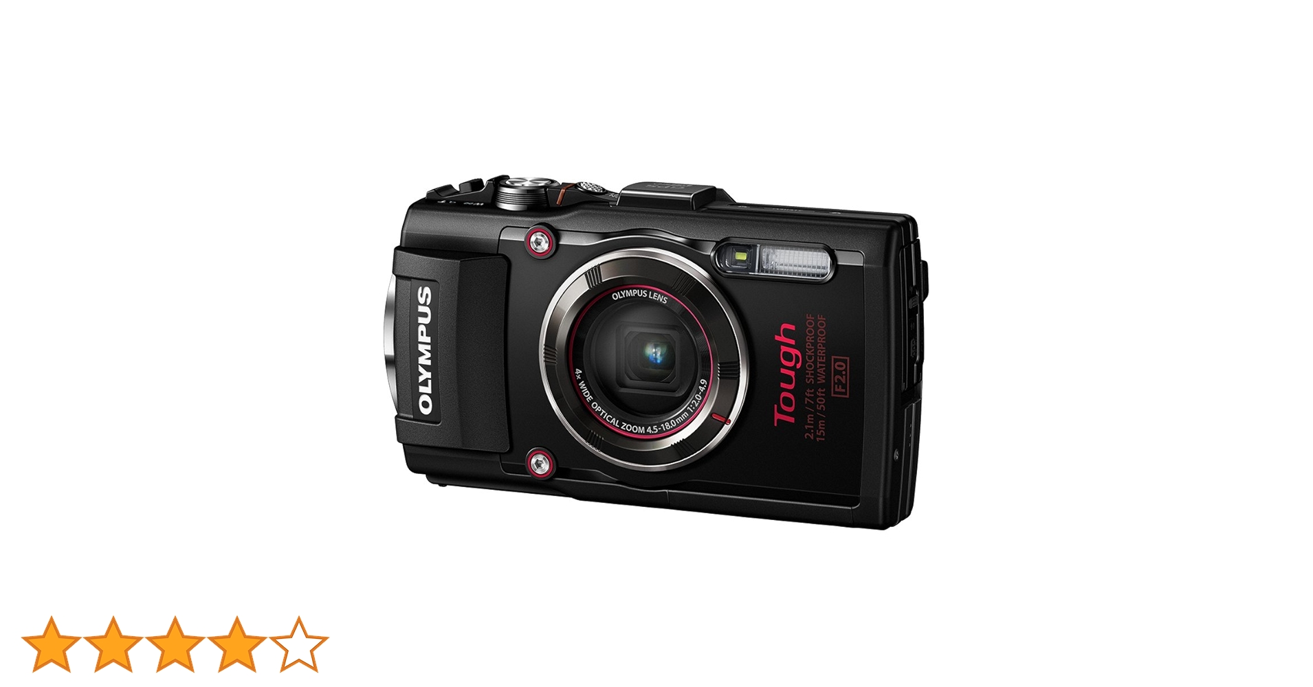 コンパクトデジタルカメラ OLYMPUS - Stylus TG-4 Tough(R) Amazon.co.jp: OLYMPUS Digital Camera STYLUS TG-4 Tough Black